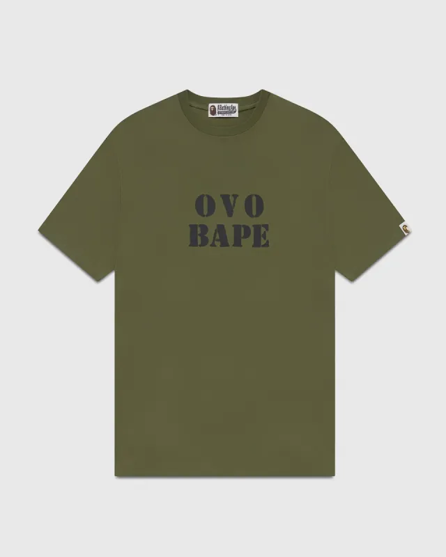 BAPE Stencil T-Shirt - Green sold by OVO