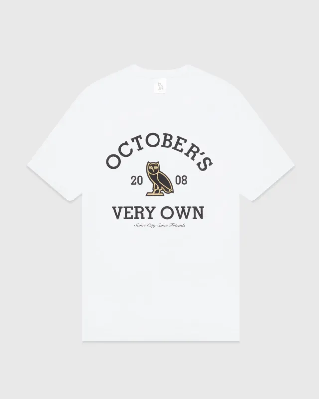 Collegiate T-Shirt - White sold by OVO