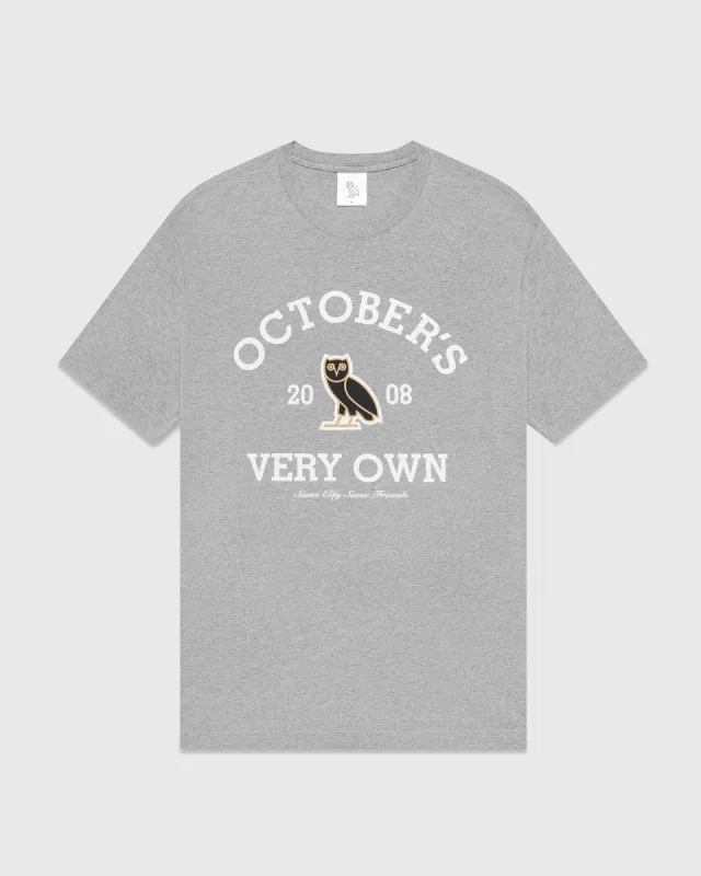 Collegiate T-Shirt - Heather Grey sold by OVO