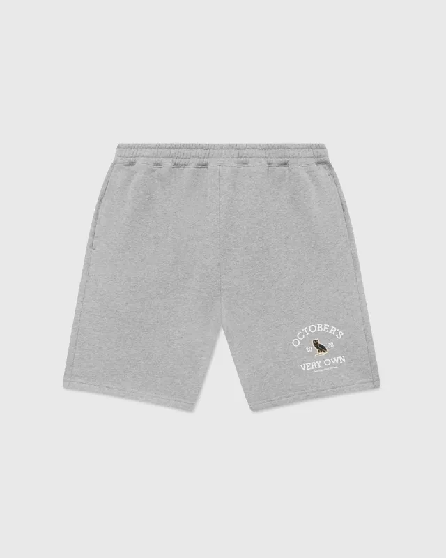 Collegiate Sweatshort - Heather Grey sold by OVO