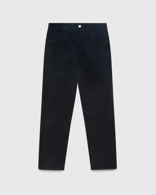 Corduroy 5 Pocket Pant - Black sold by OVO