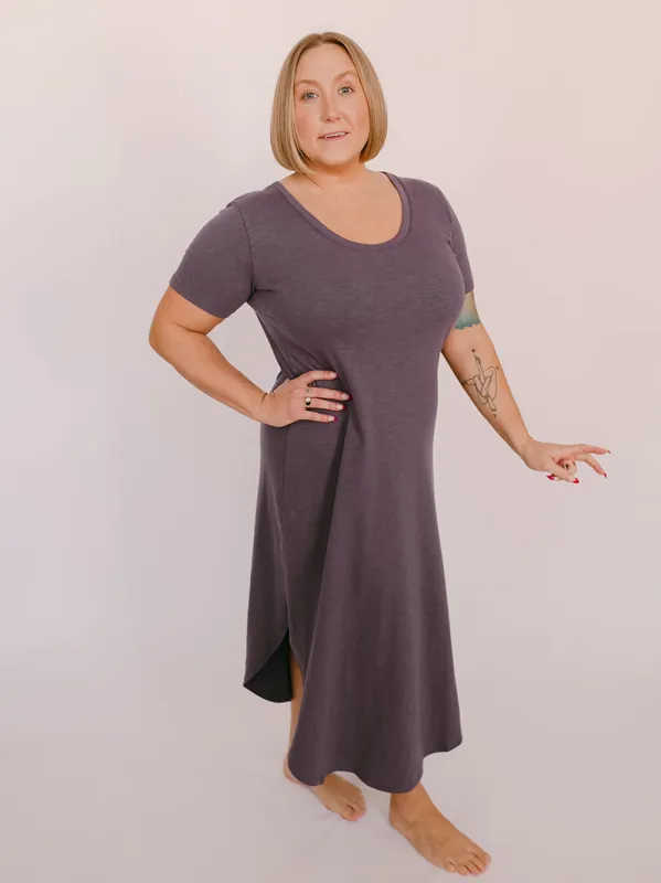 Field Dress in Slub sold by Blondie Apparel