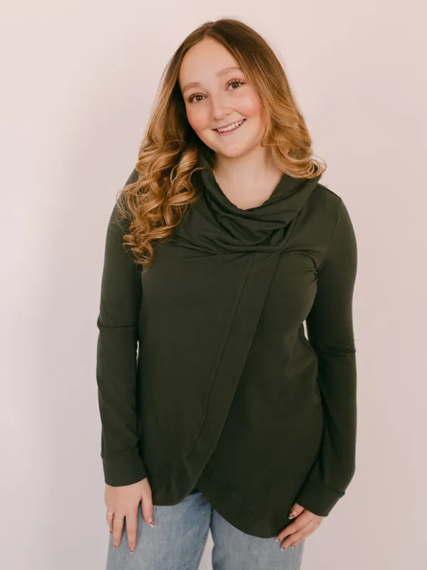 Cross Front Sweater sold by Blondie Apparel