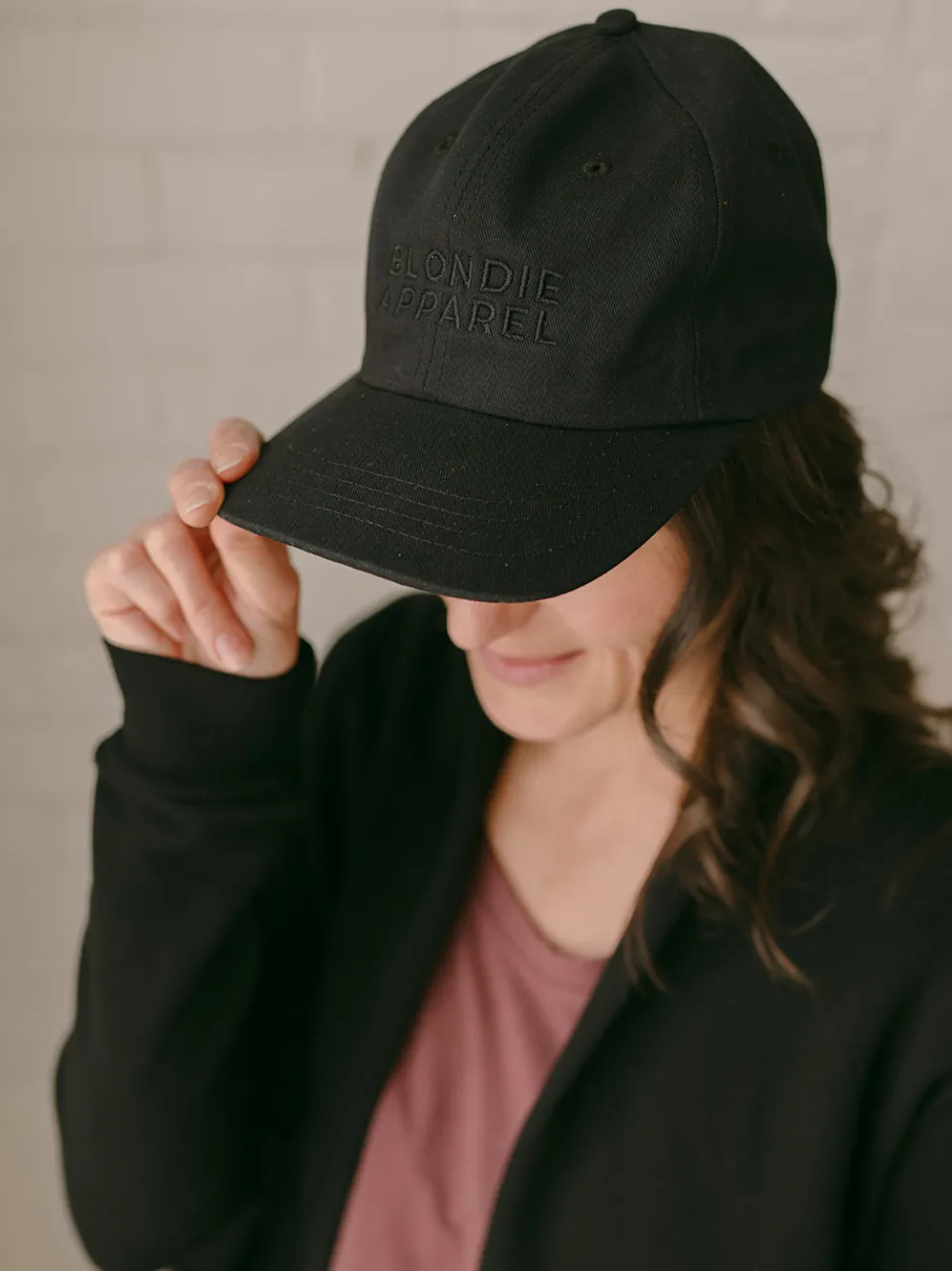 Blondie Brand Hat - Block Logo sold by Blondie Apparel product image thumbnail 2