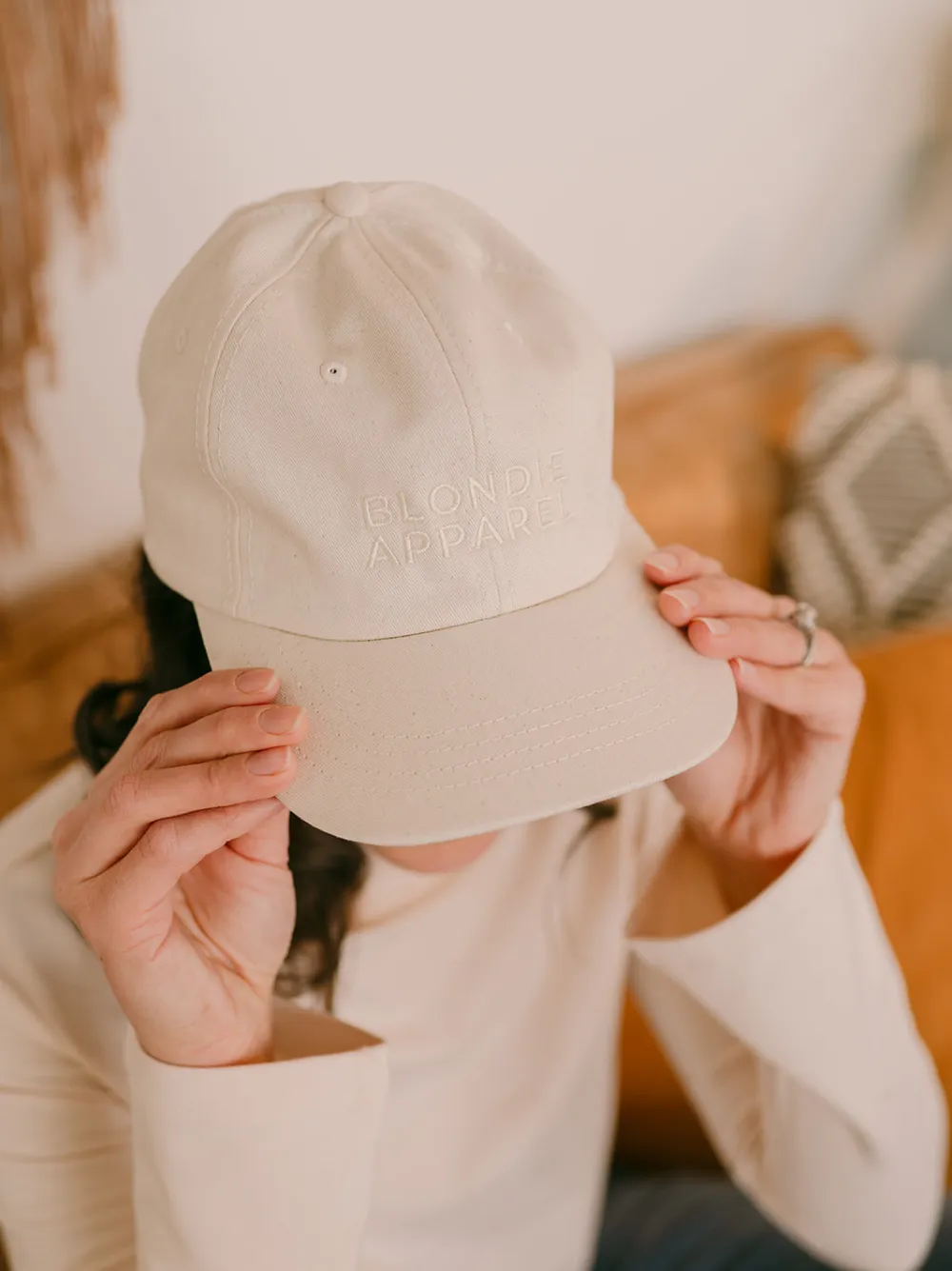 Blondie Brand Hat - Block Logo sold by Blondie Apparel product image thumbnail 4