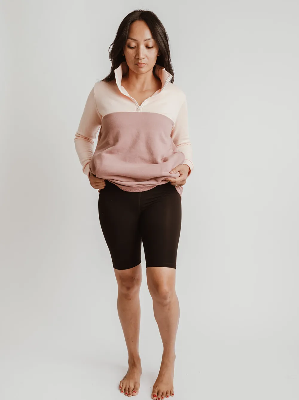 Tree Line Biker Shorts sold by Blondie Apparel product image thumbnail 2