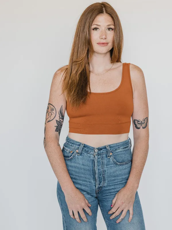 Primrose Crop Tank - SALE sold by Blondie Apparel