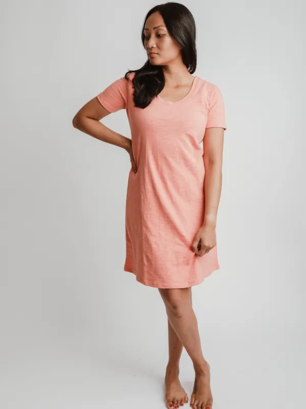 Meadow Dress in Slub sold by Blondie Apparel