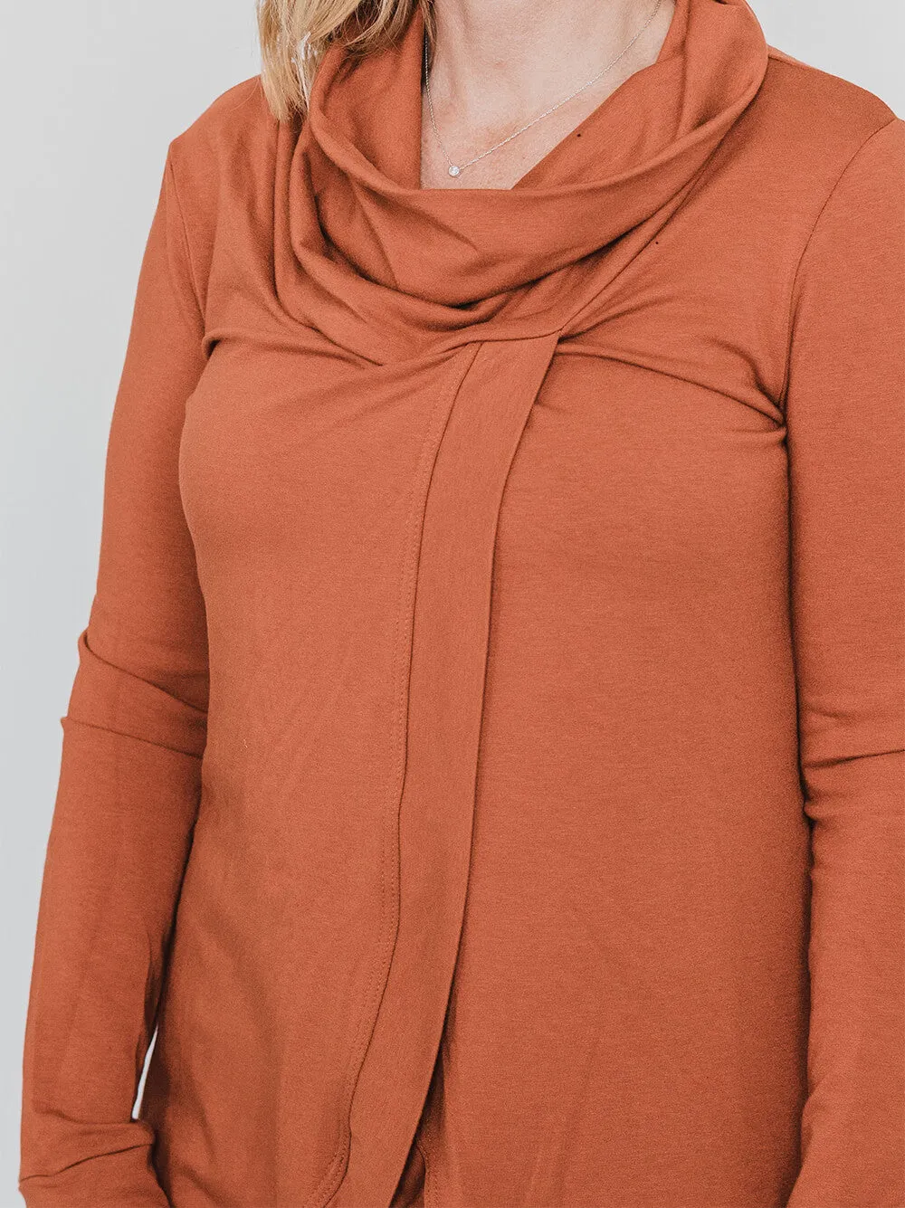 Cross Front Sweater sold by Blondie Apparel product image thumbnail 2