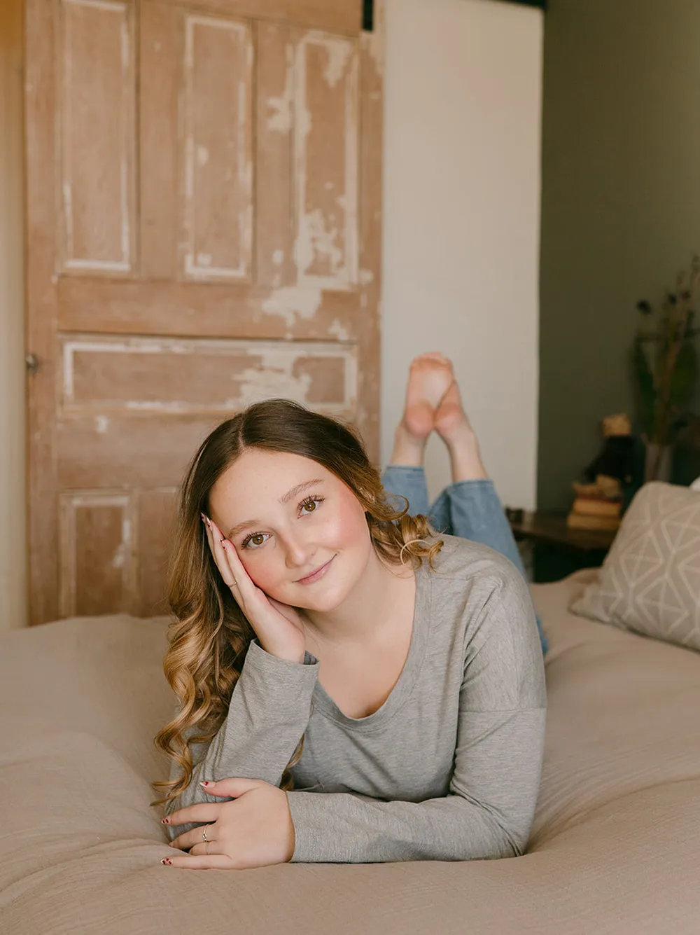 Long Sleeve Janis Tee sold by Blondie Apparel product image thumbnail 3