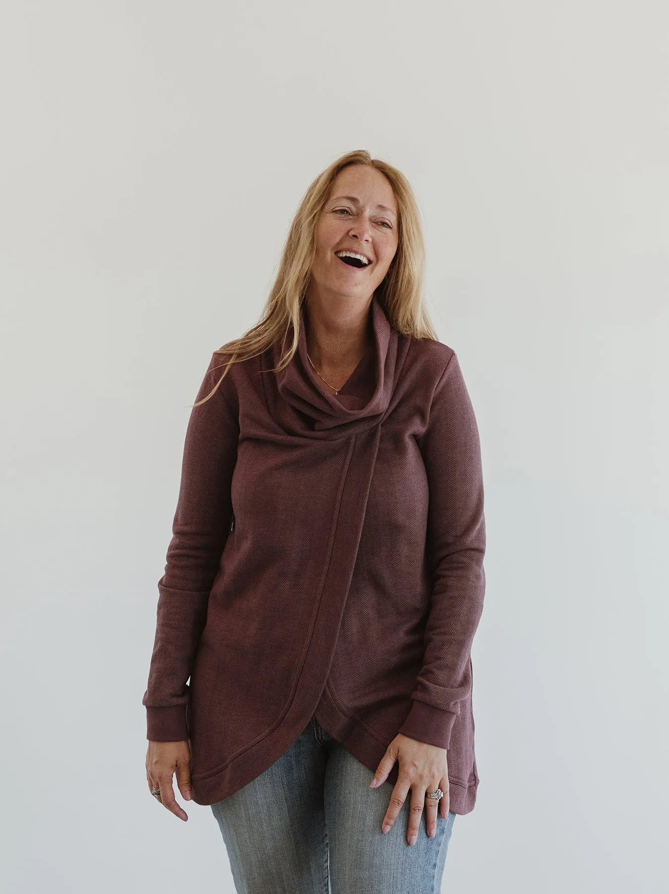 Woodland Cross Front Sweater sold by Blondie Apparel