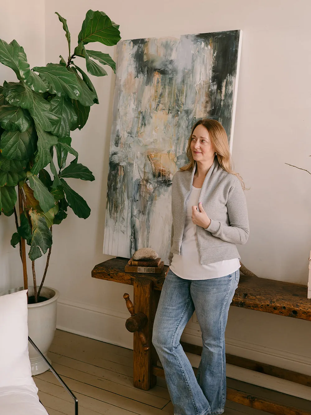 Classic Spruce Cardigan sold by Blondie Apparel product image thumbnail 2