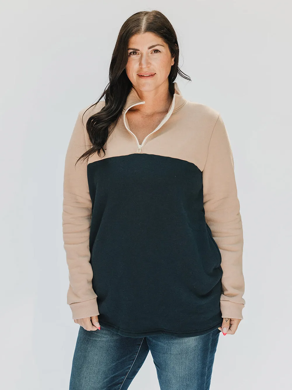 Classic Mountain Sweater Fleece sold by Blondie Apparel product image thumbnail 2