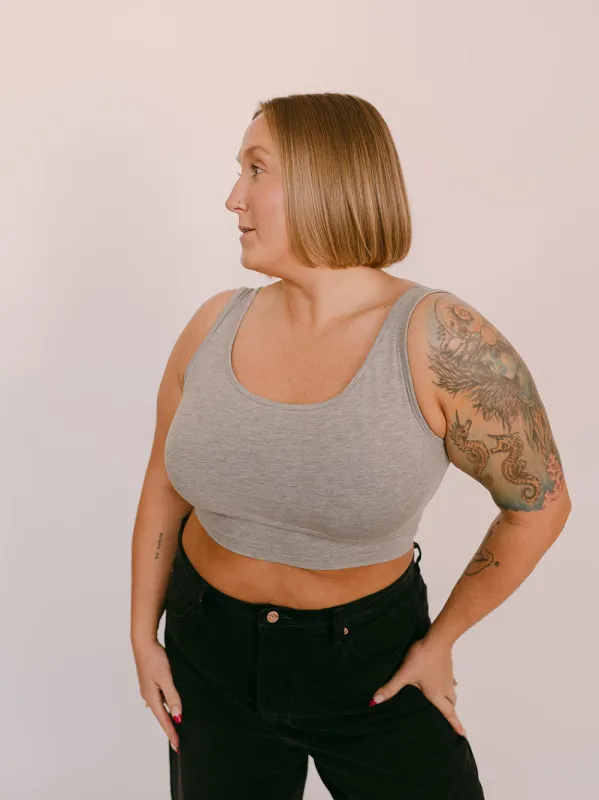 Primrose Crop Tank made by Blondie Apparel