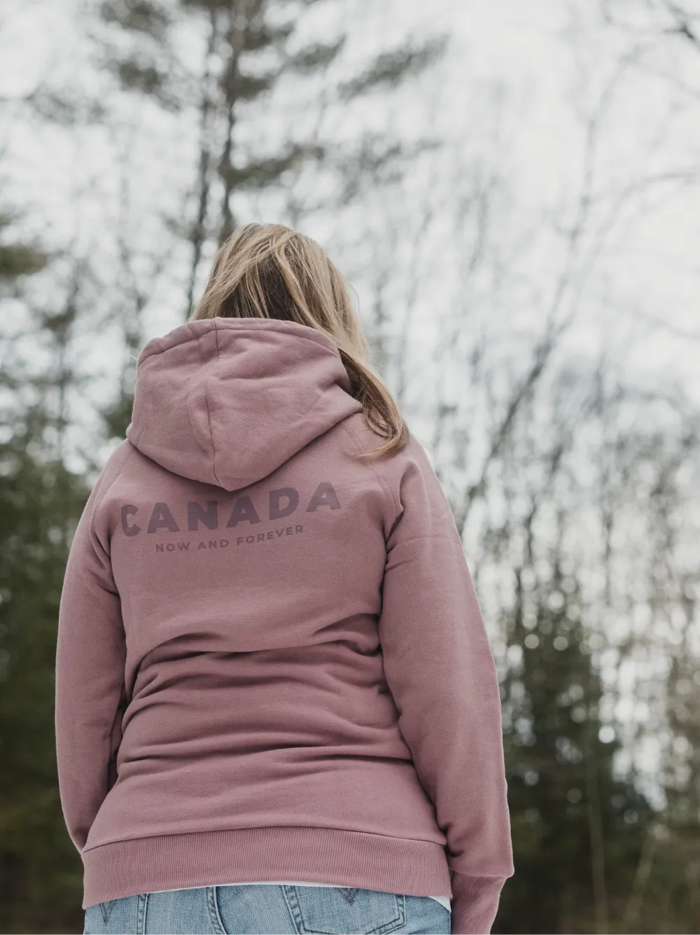 Two-Tone Classic Forest Hoodie sold by Blondie Apparel