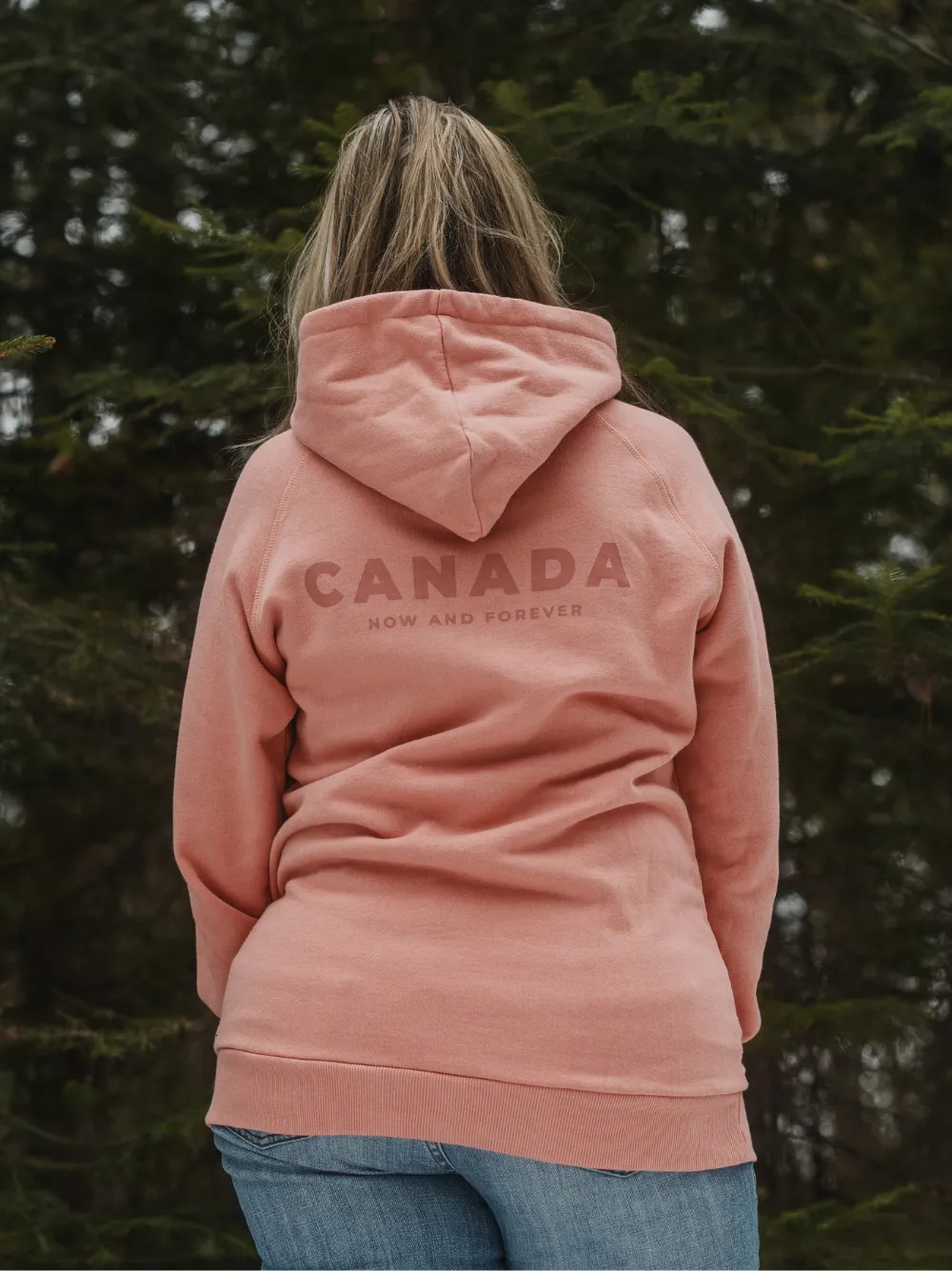 Two-Tone Classic Forest Hoodie sold by Blondie Apparel product image thumbnail 3