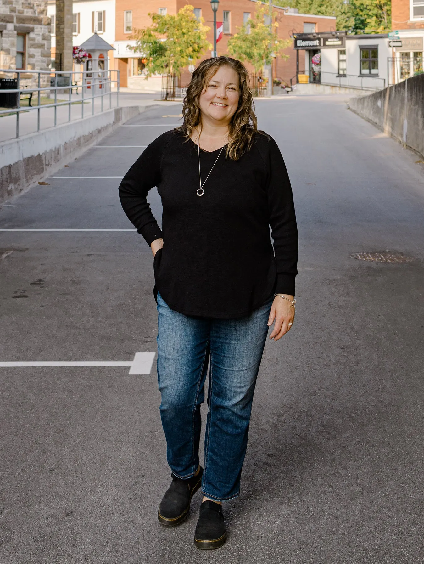 Willow Sweater in Waffle sold by Blondie Apparel product image thumbnail 3