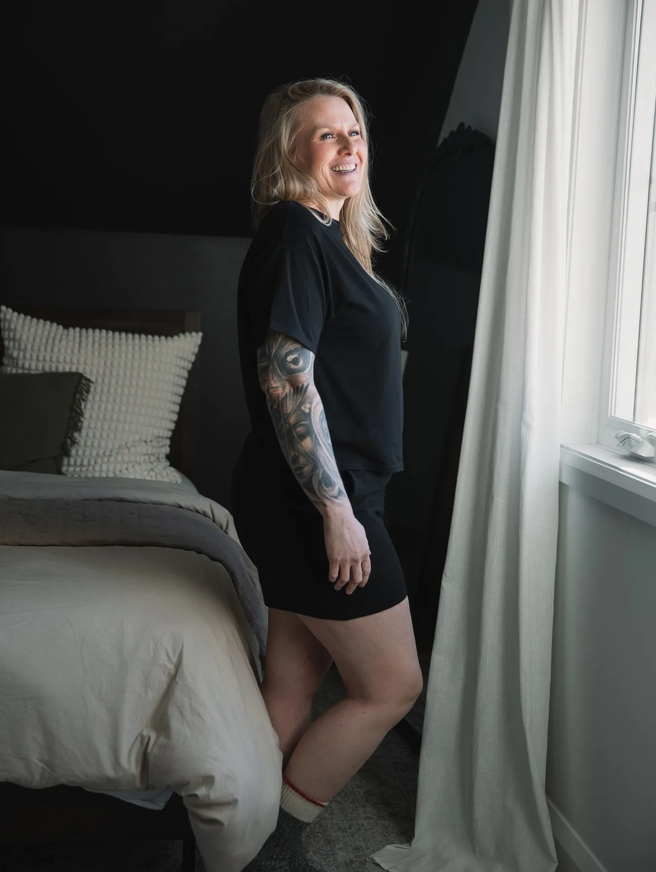 Tide Shorts in Slub sold by Blondie Apparel product image thumbnail 5