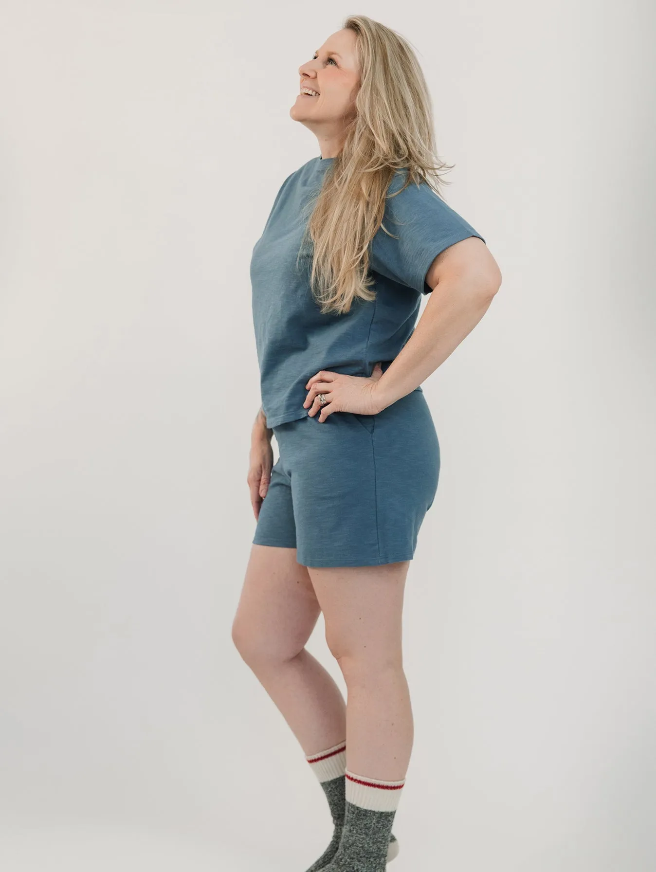 Tide Tee in Slub sold by Blondie Apparel product image thumbnail 4