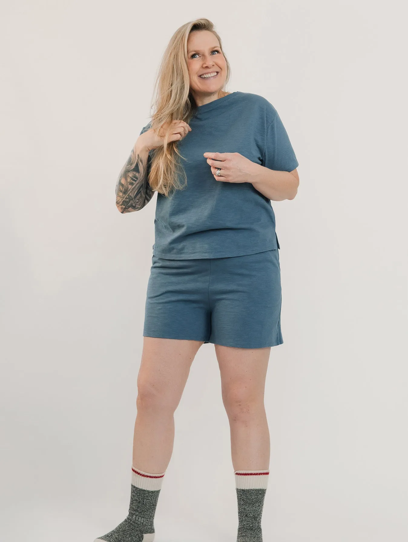 Tide Tee in Slub sold by Blondie Apparel product image thumbnail 5