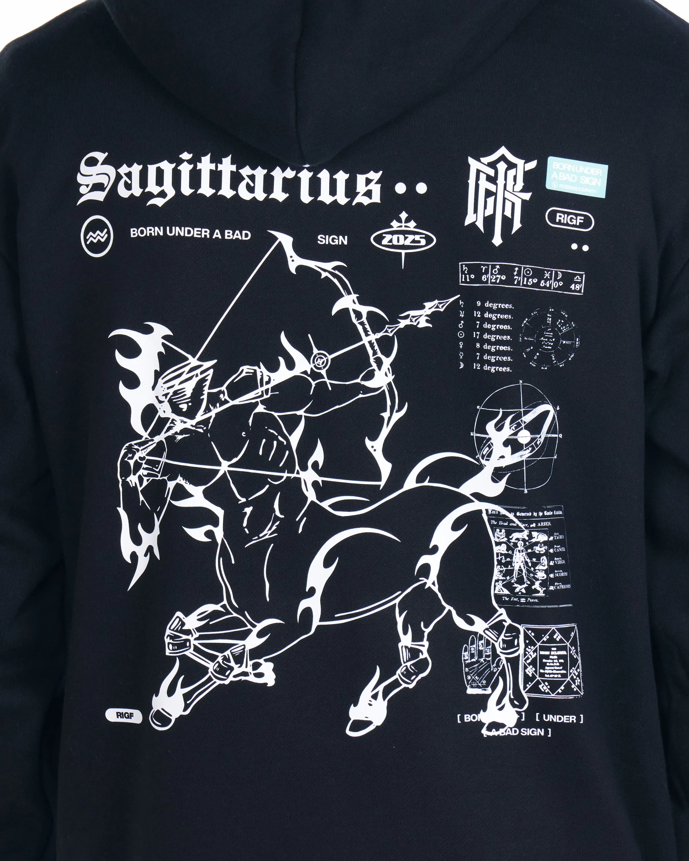 Sagittarius Pullover Hoodie sold by ROSE IN GOOD FAITH product image thumbnail 3
