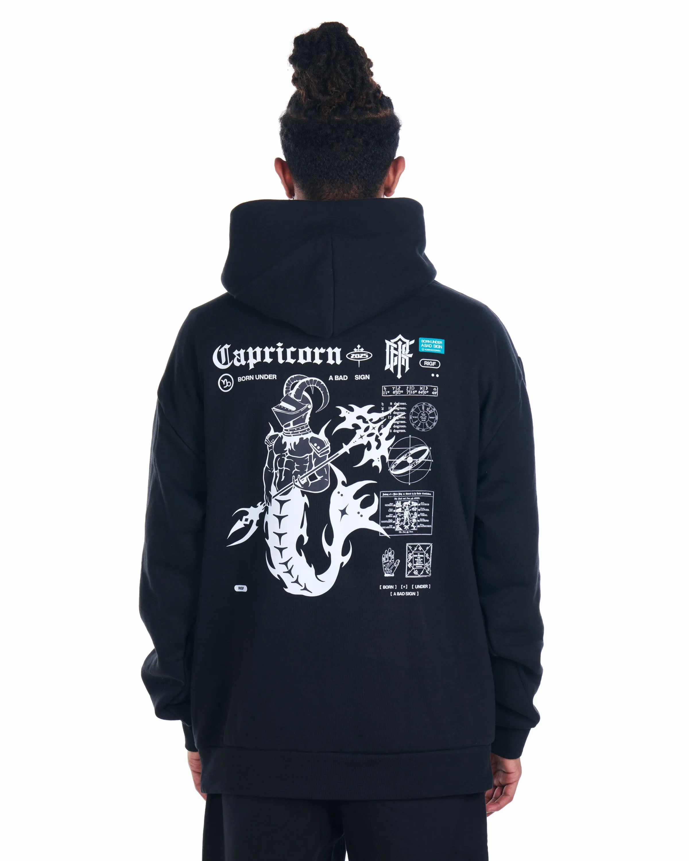 Capricorn Pullover Hoodie sold by ROSE IN GOOD FAITH product image thumbnail 2