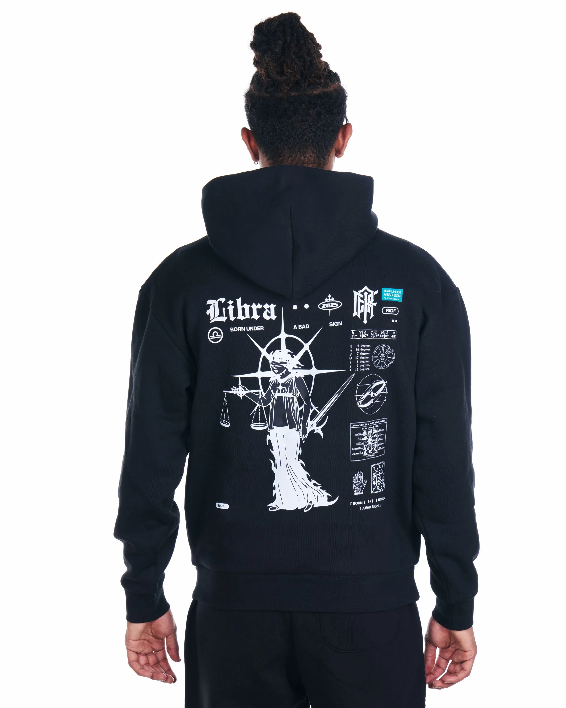 Libra Pullover Hoodie sold by ROSE IN GOOD FAITH product image thumbnail 2