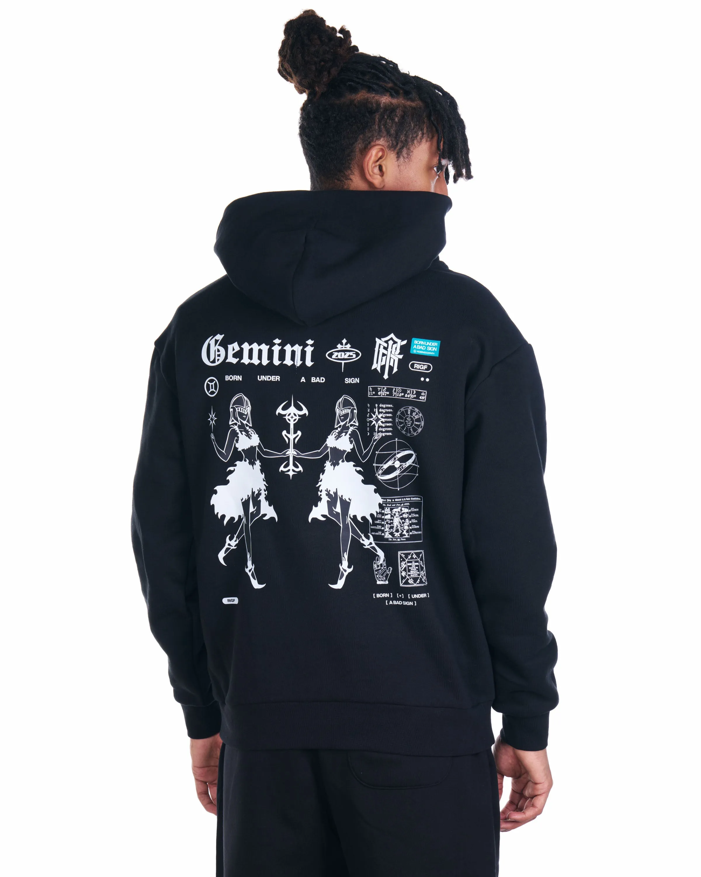 Gemini Pullover Hoodie sold by ROSE IN GOOD FAITH