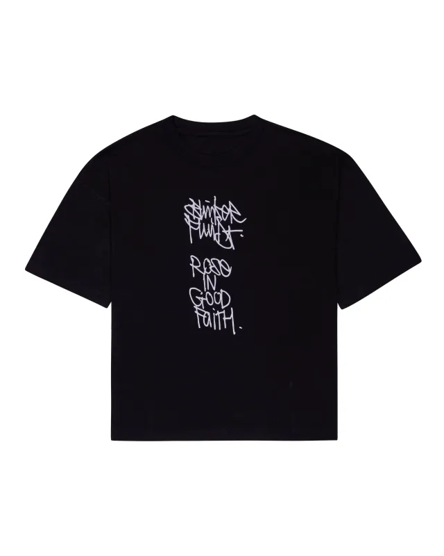 Blinker Fluid Boxy Fit T-shirt sold by ROSE IN GOOD FAITH