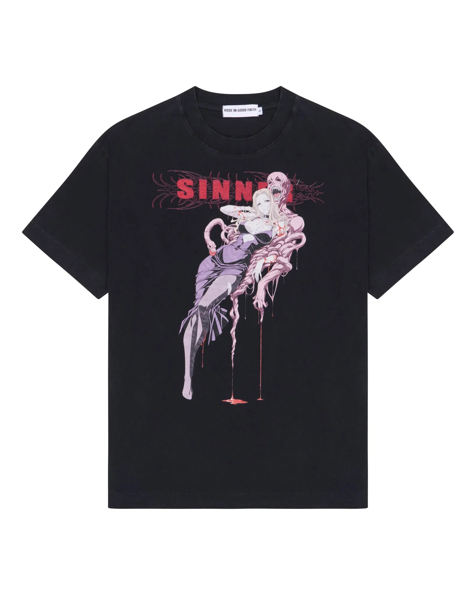 Sinner Oversized T-Shirt sold by ROSE IN GOOD FAITH