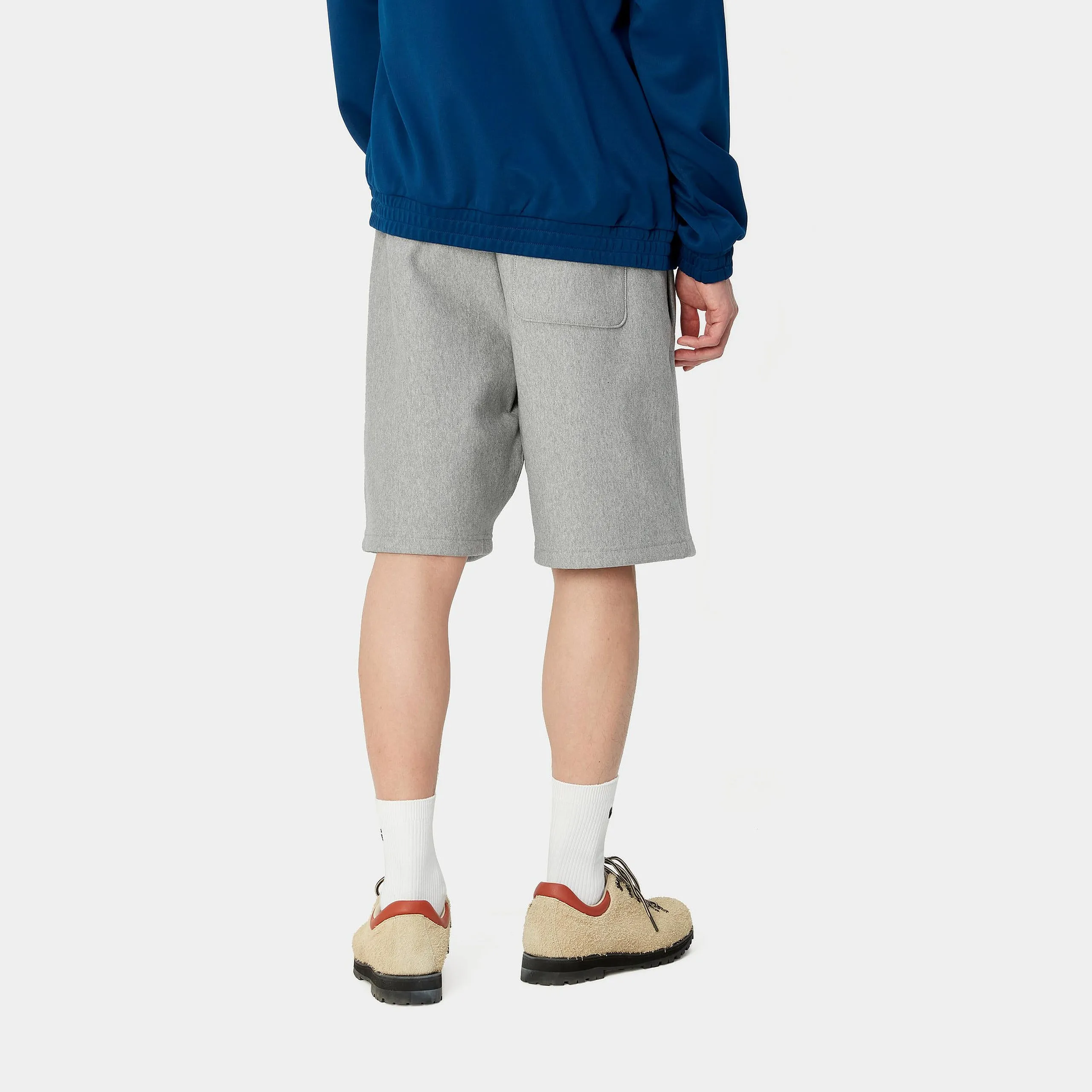 Carhartt WIP Mens American Script Sweat Short - Grey Heather sold by The Foot Factory product image thumbnail 4