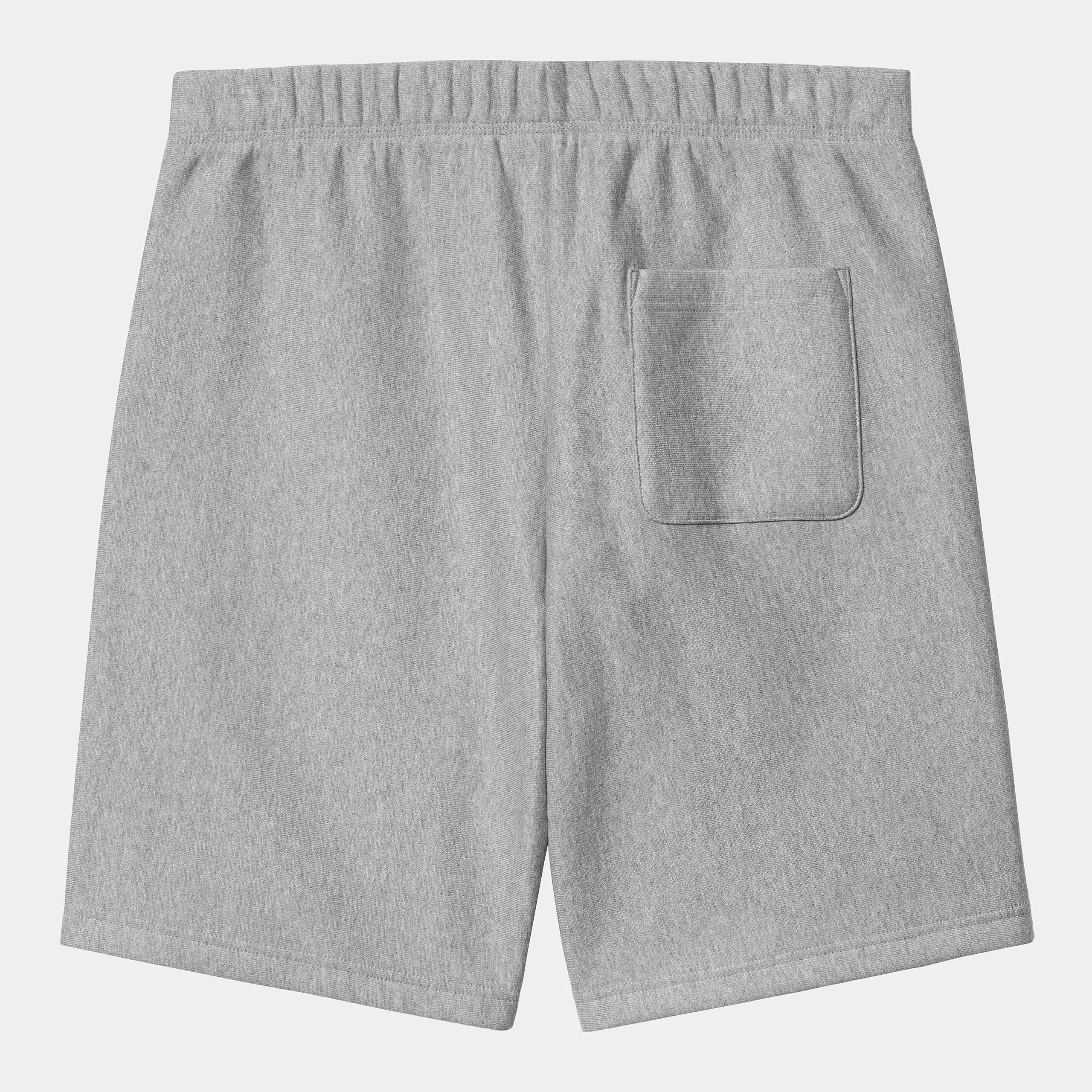 Carhartt WIP Mens American Script Sweat Short - Grey Heather sold by The Foot Factory product image thumbnail 2