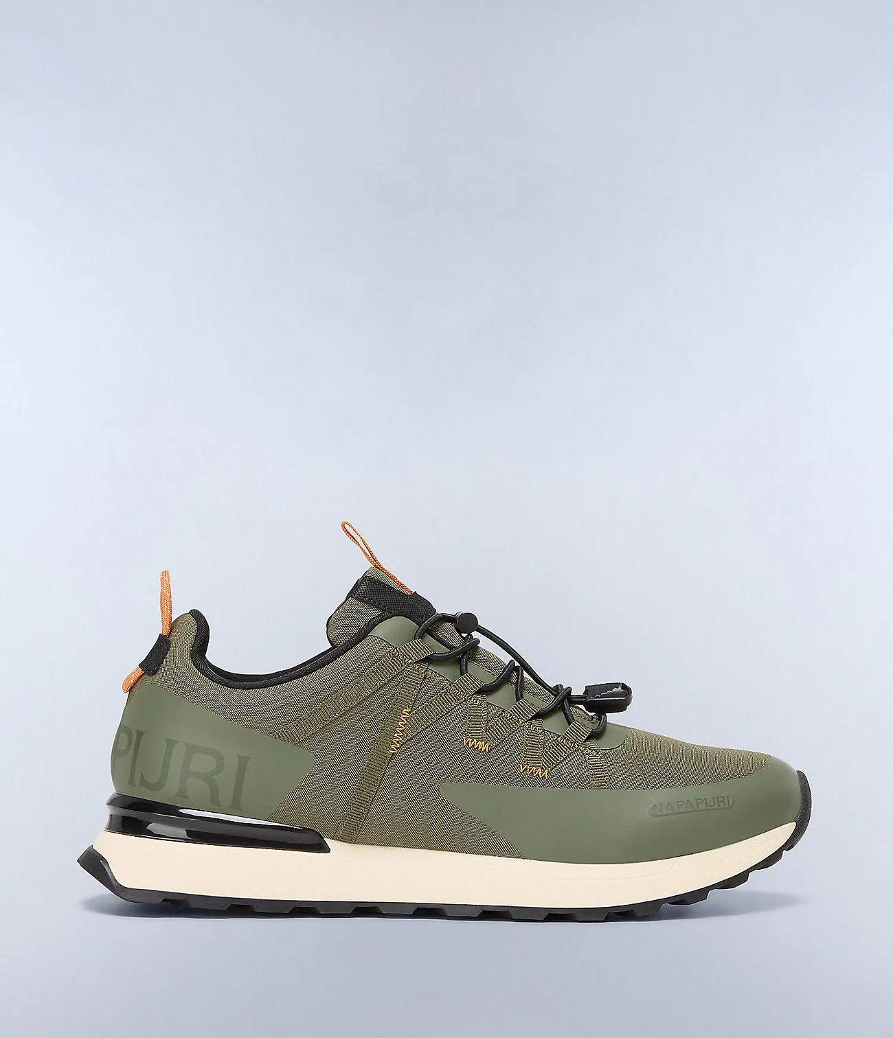 Napapijiri Mens Valley Trainers - Green Lichen sold by The Foot Factory