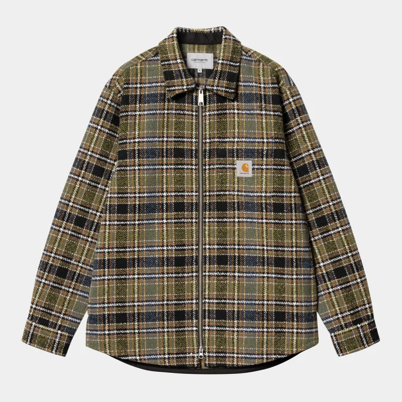 Carhartt WIP Mens Stroy Shirt Jacket - Black sold by The Foot Factory