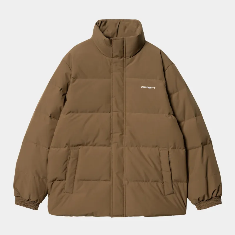 Carhartt WIP Mens Danville Jacket - Chocolate sold by The Foot Factory