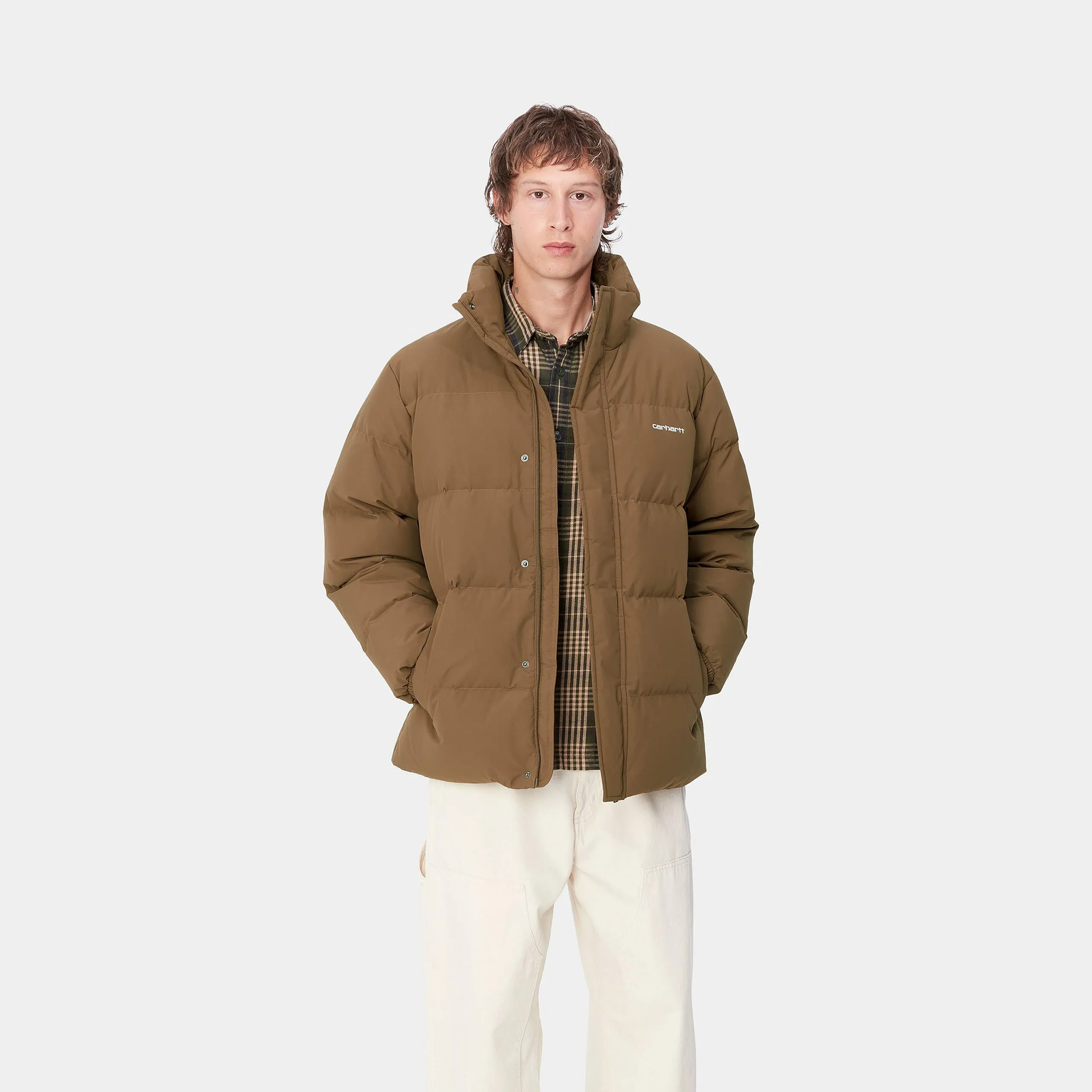 Carhartt WIP Mens Danville Jacket - Chocolate sold by The Foot Factory product image thumbnail 4