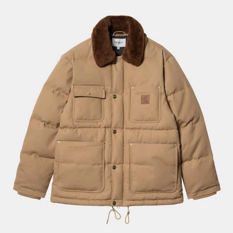 Carhartt WIP Mens Rayley Jacket - Peanut sold by The Foot Factory