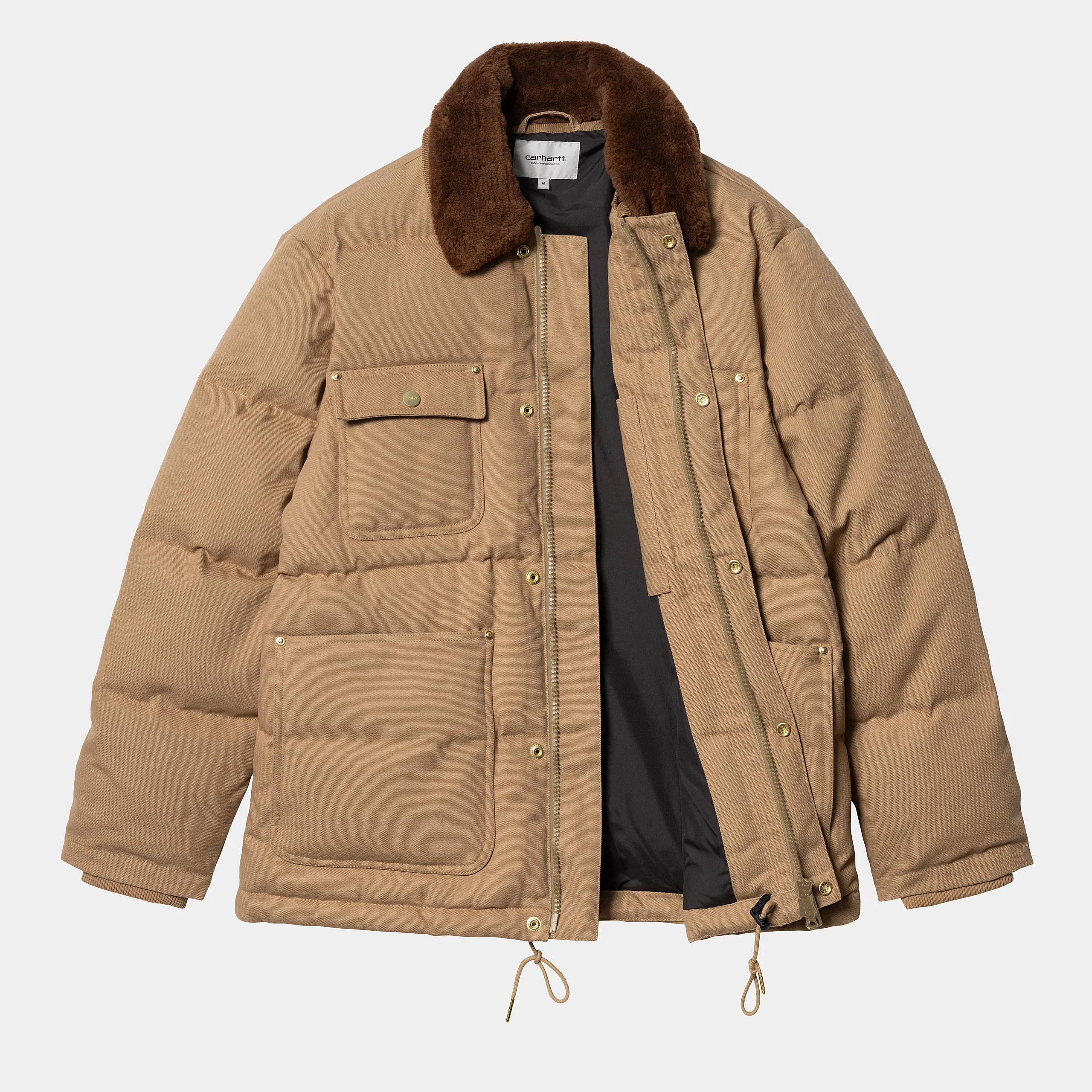 Carhartt WIP Mens Rayley Jacket - Peanut sold by The Foot Factory product image thumbnail 3