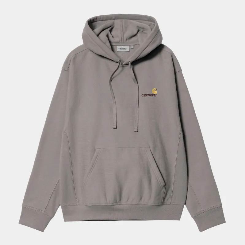 Carhartt WIP Mens American Script Hoodie - Yosemite sold by The Foot Factory