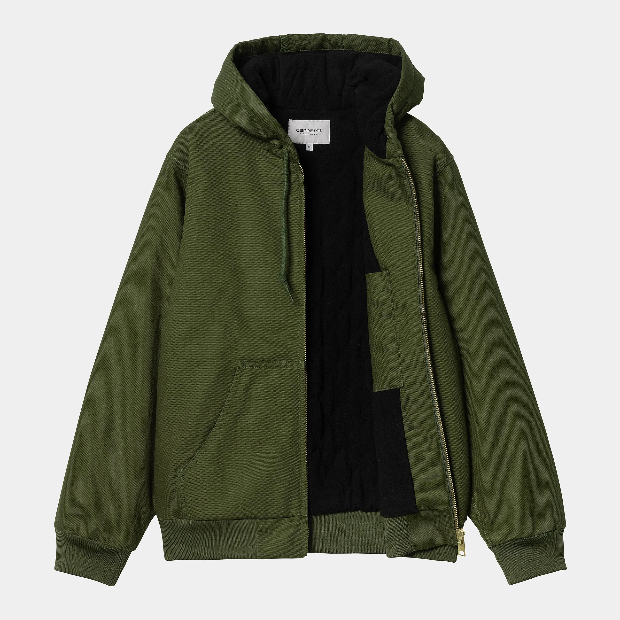 Carhartt WIP Mens Active Jacket - Tarragon / Rigid sold by The Foot Factory product image thumbnail 3