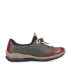 Rieker Womens Fashion Shoe | Green sold by The Foot Factory