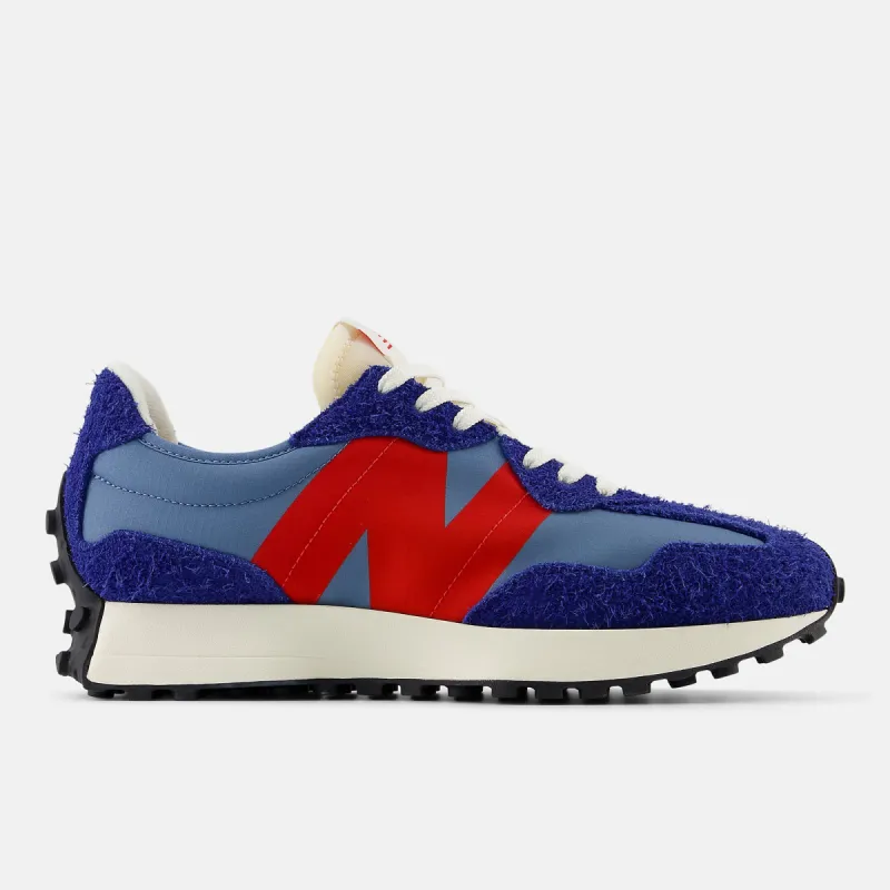 New Balance Unisex 327 Trainers - Blue Oasis / Ginger Lemon sold by The Foot Factory