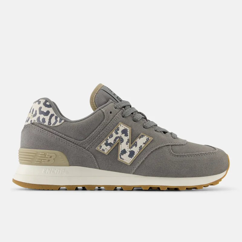 New Balance Womens 574 Fashion Trainers - Harbor Grey / Sea Salt sold by The Foot Factory