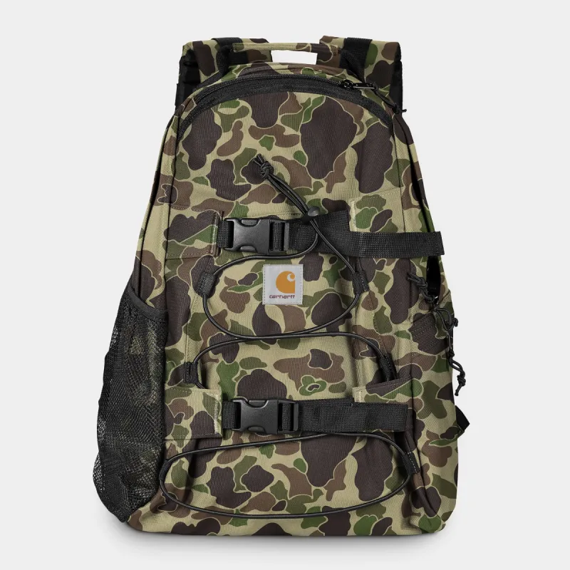 Carhartt WIP Mens Kickflip Backpack - Duck Green Camo sold by The Foot Factory