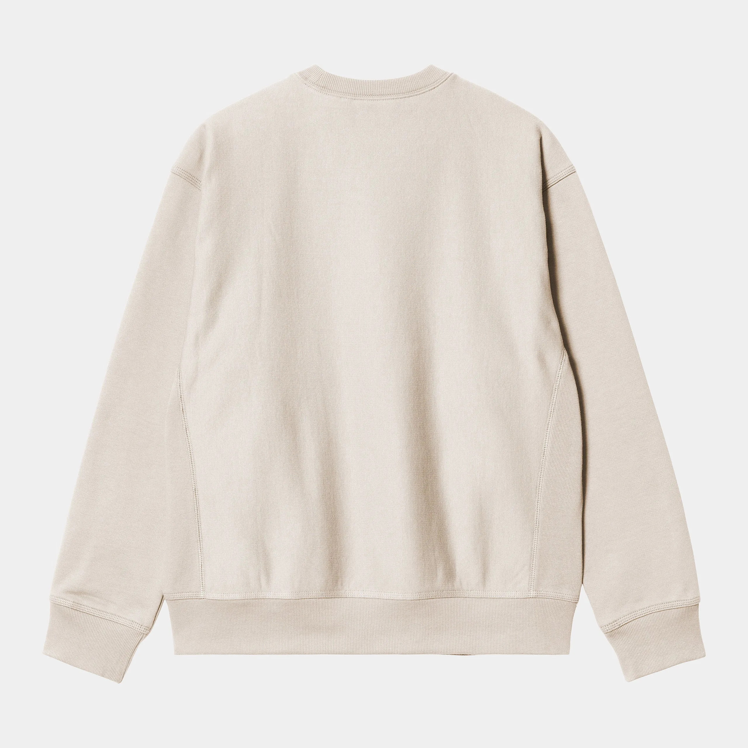 Carhartt WIP Mens American Script Sweat Top - Moonbeam sold by The Foot Factory product image thumbnail 2