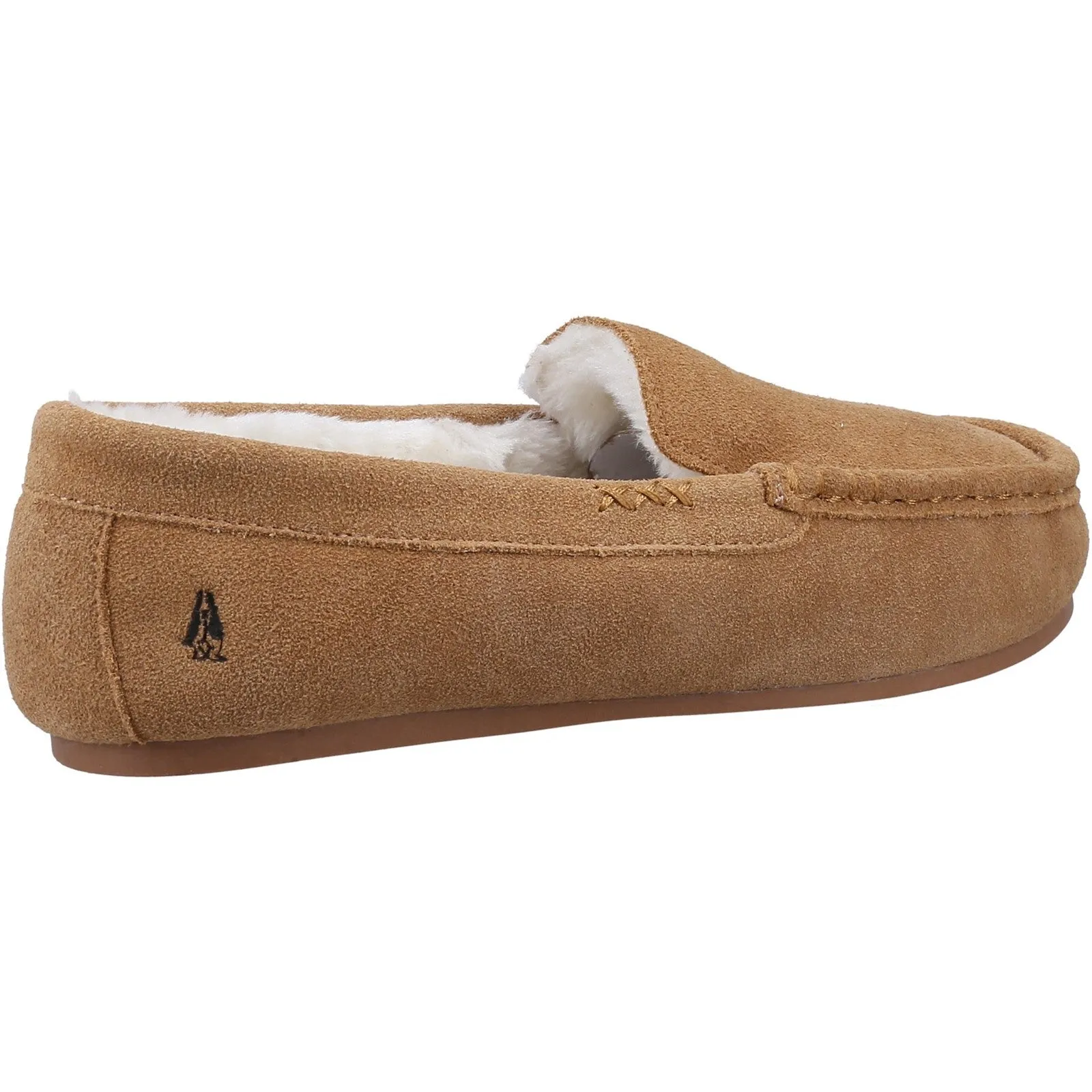 Hush Puppies Womens Annie Mocassin Slipper - Tan sold by The Foot Factory product image thumbnail 3