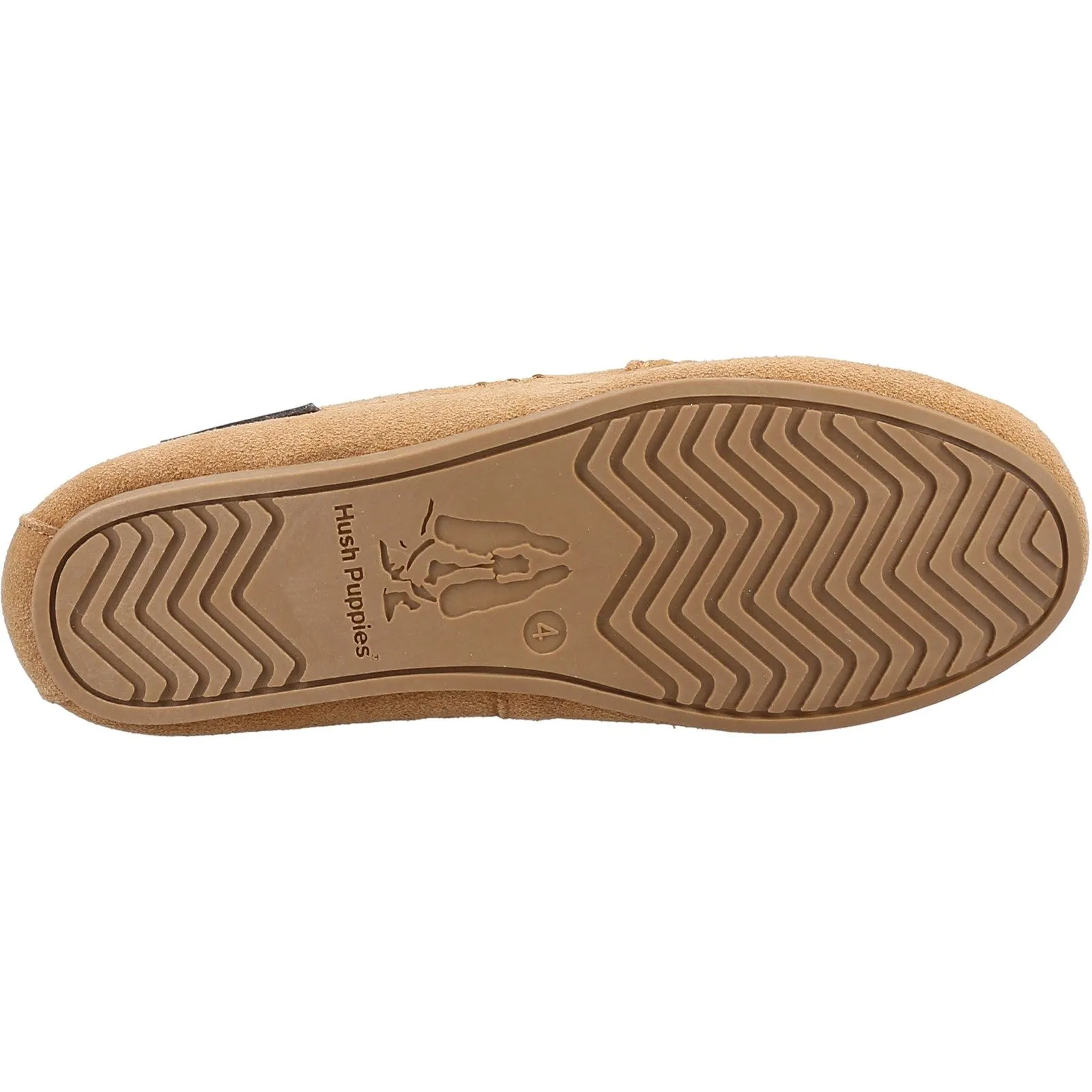 Hush Puppies Womens Annie Mocassin Slipper - Tan sold by The Foot Factory product image thumbnail 4