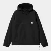 Carhartt WIP Womens Nimbus Pullover Jacket - Black sold by The Foot Factory