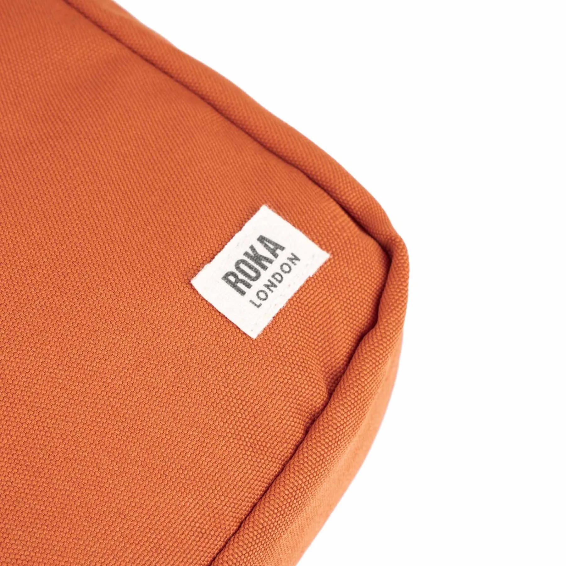 ROKA Bond Pumpkin One Size Recycled Canvas Bag sold by The Foot Factory product image thumbnail 5