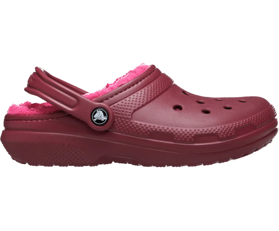Crocs Unisex Classic Lined Clog - Beetroot sold by The Foot Factory